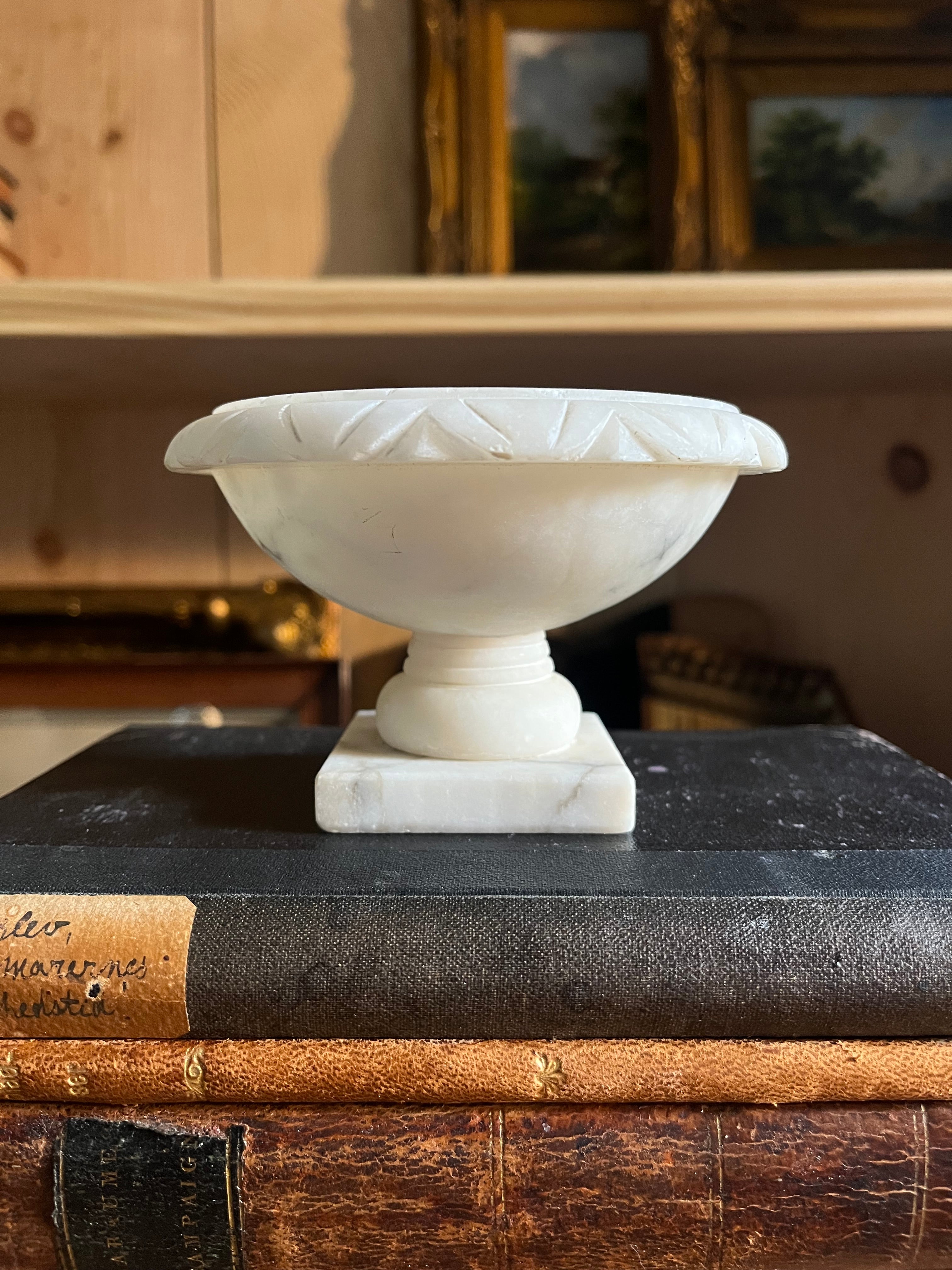 Small Alabaster Birdbath