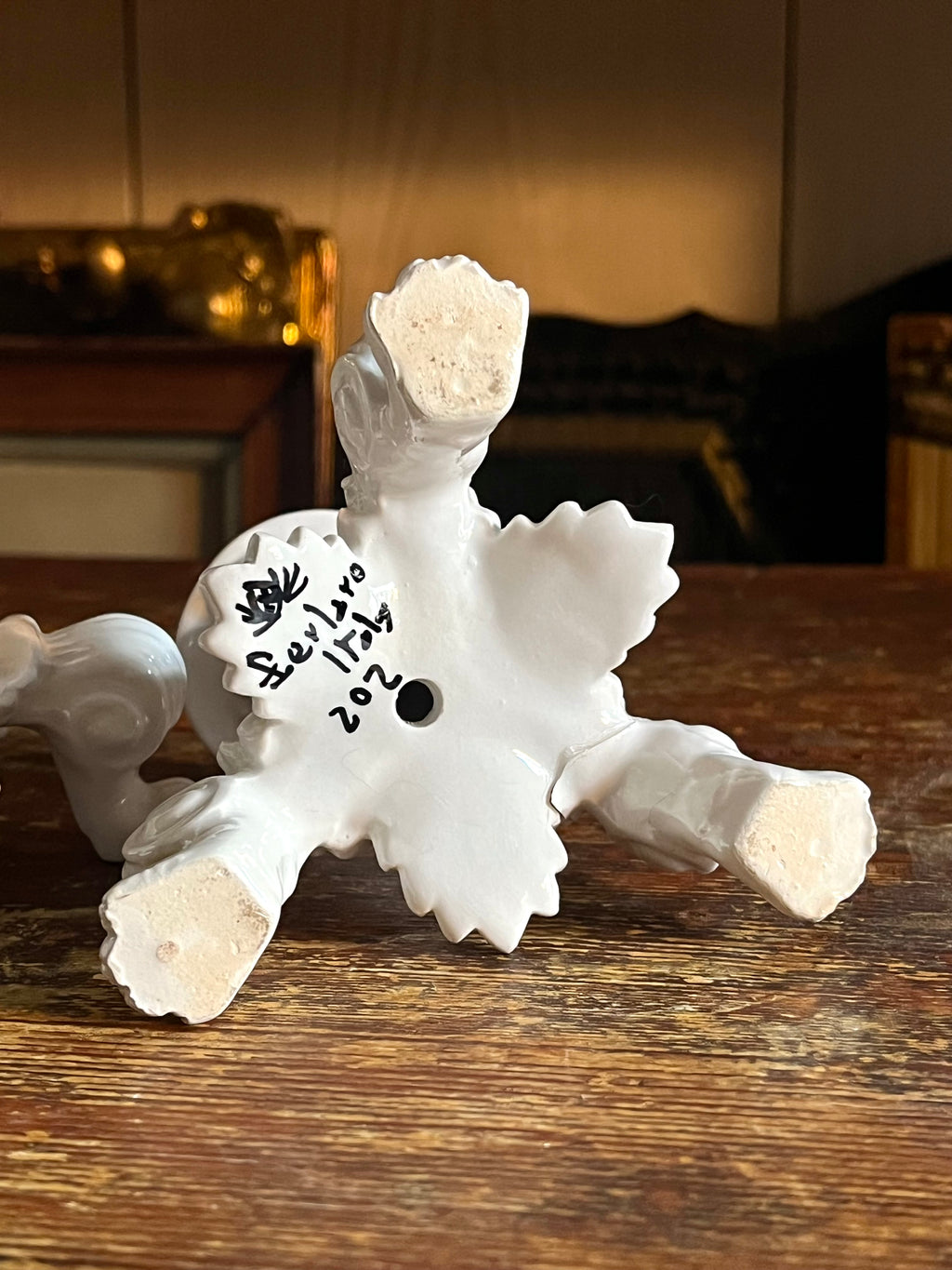 Italian Lion Footed Candleholders