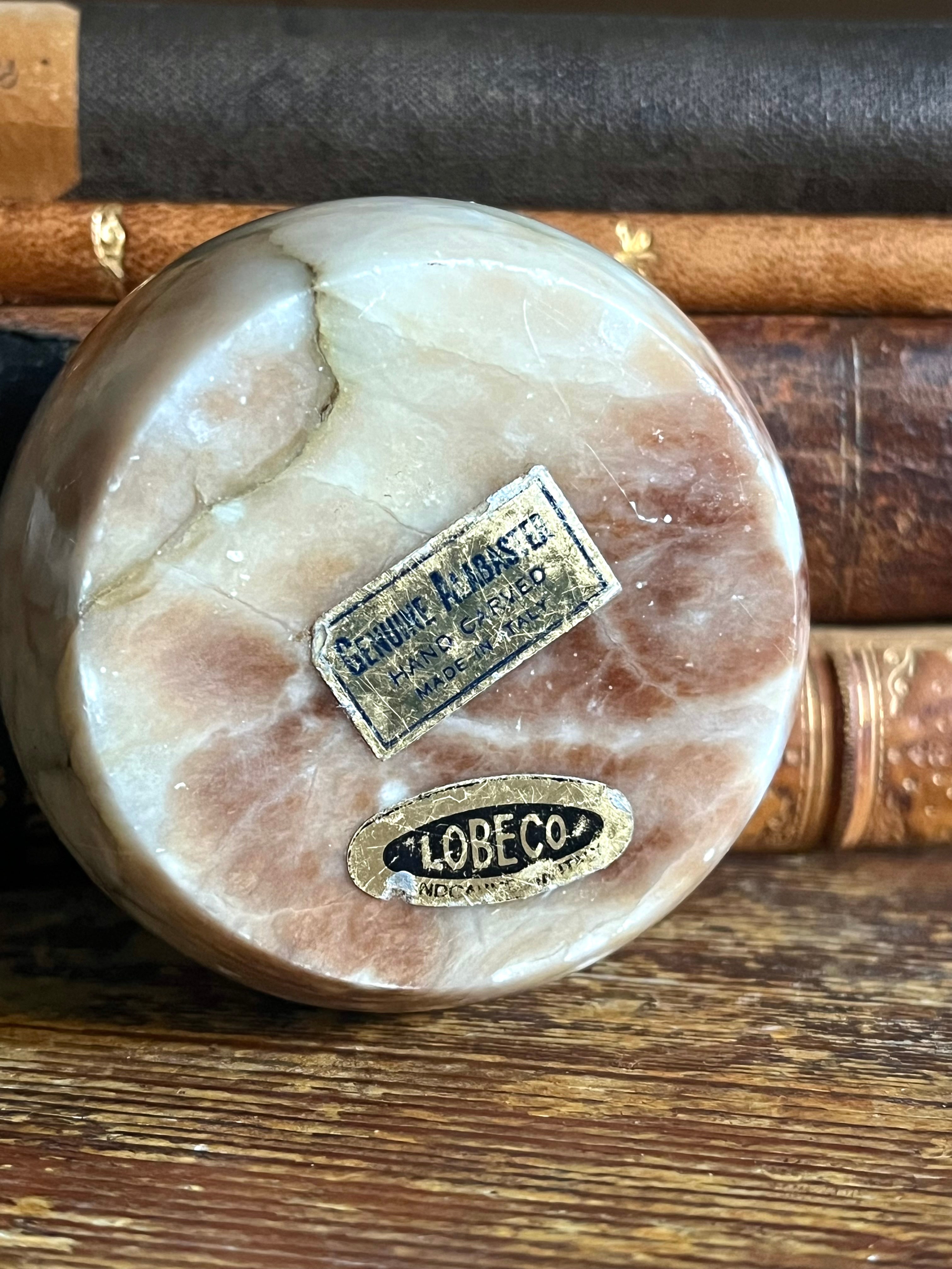 Italian Alabaster Paperweight